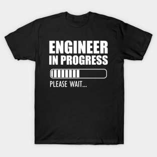 Engineer in progress Please wait.. w T-Shirt